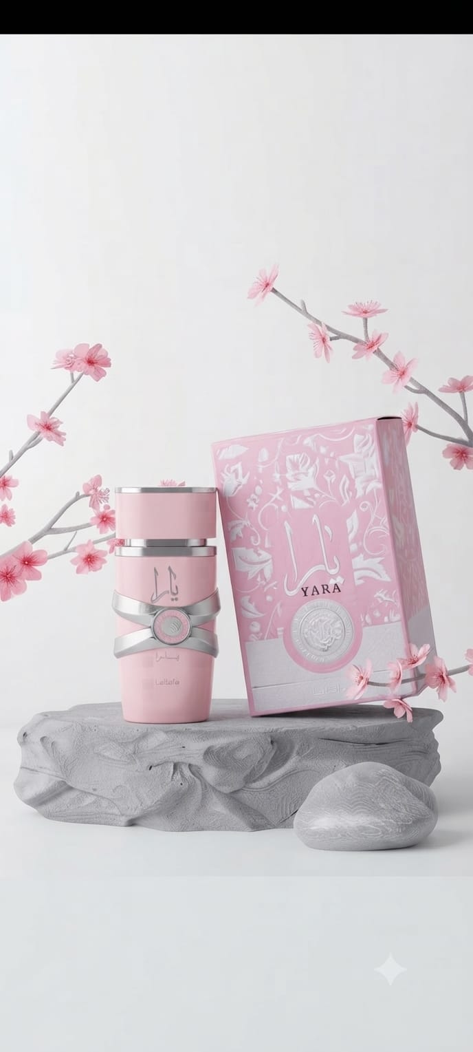 Lattafa Yara Eau de Parfum – Women’s Sweet Amber Vanilla Perfume
