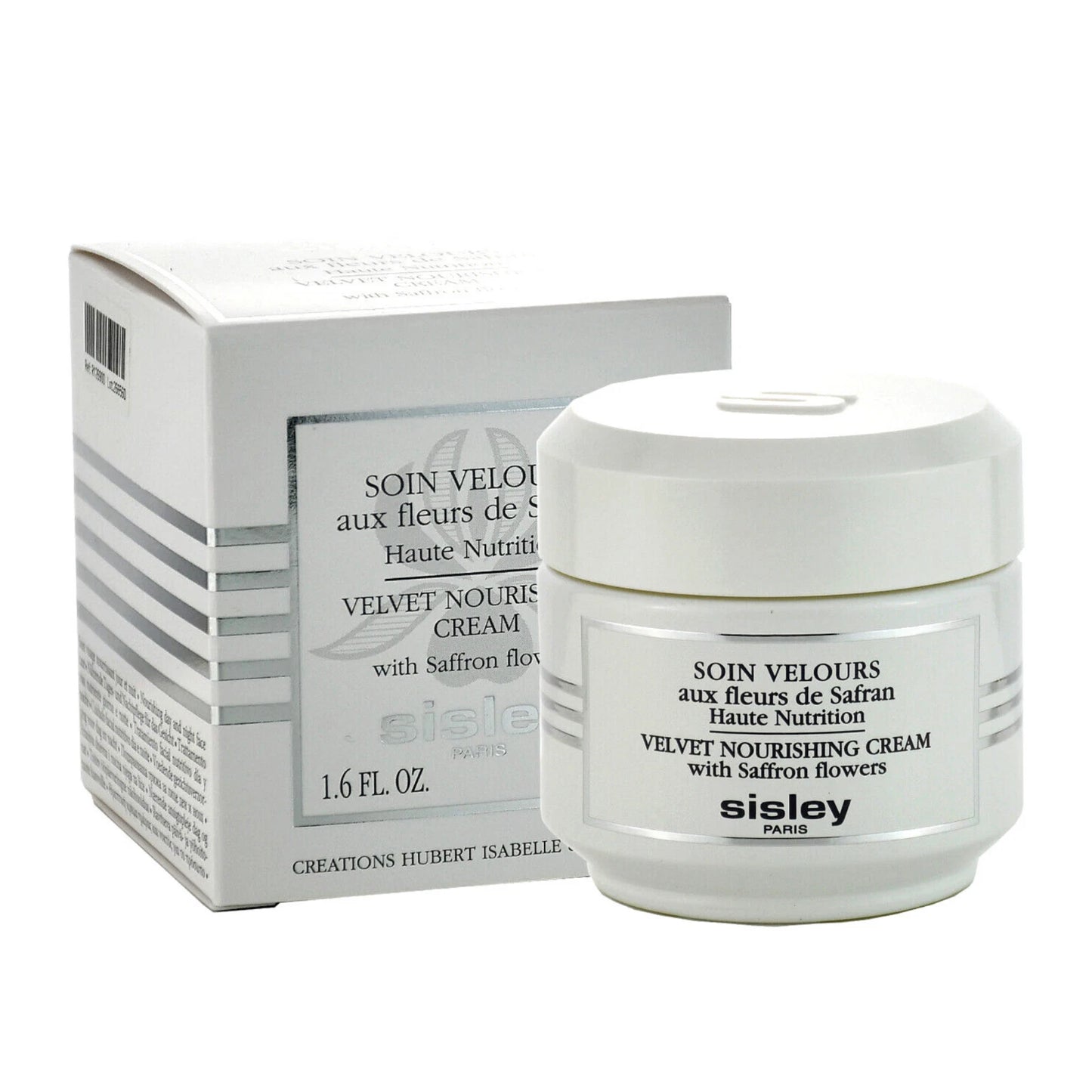 Sisley Velvet Nourishing Cream with Saffron Flower 50ml (1.6 oz) | Luxury Hydrating Face Moisturizer | Nourishing Anti-Aging Skincare Cream | New Sealed Box