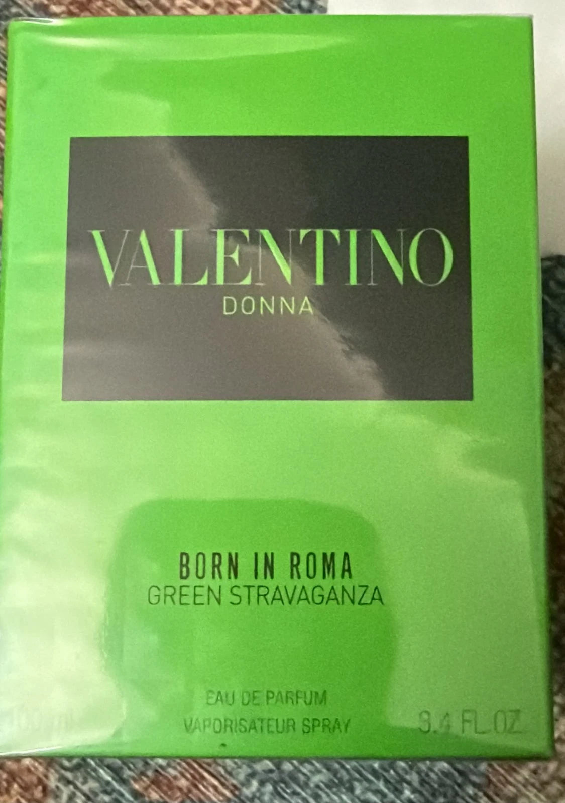 Valentino Donna Born In Roma Green Stravaganza Eau De Parfum 3.4 oz (100ml) | Women's Luxury Green Floral Fragrance | Long Lasting Designer Perfume