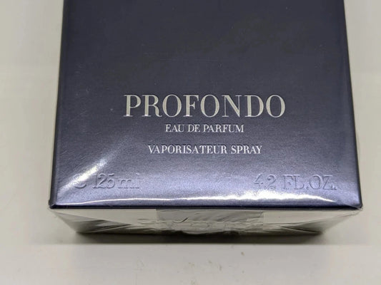 Giorgio Armani Acqua Di Gio Profondo Eau De Parfum for Men 4.2 oz (125ml) Spray | Fresh Marine Woody Cologne | 100% Authentic Old Formula
