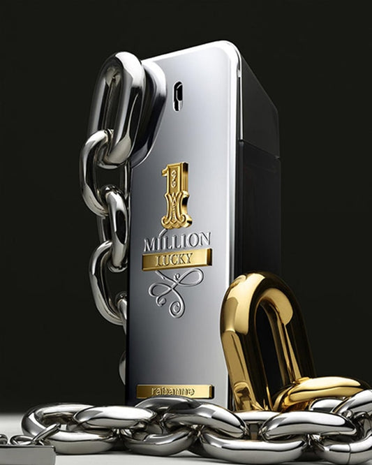Paco Rabanne 1 Million Lucky Eau de Toilette – 6.8 oz (200ml) – Mens Jumbo Size Spray