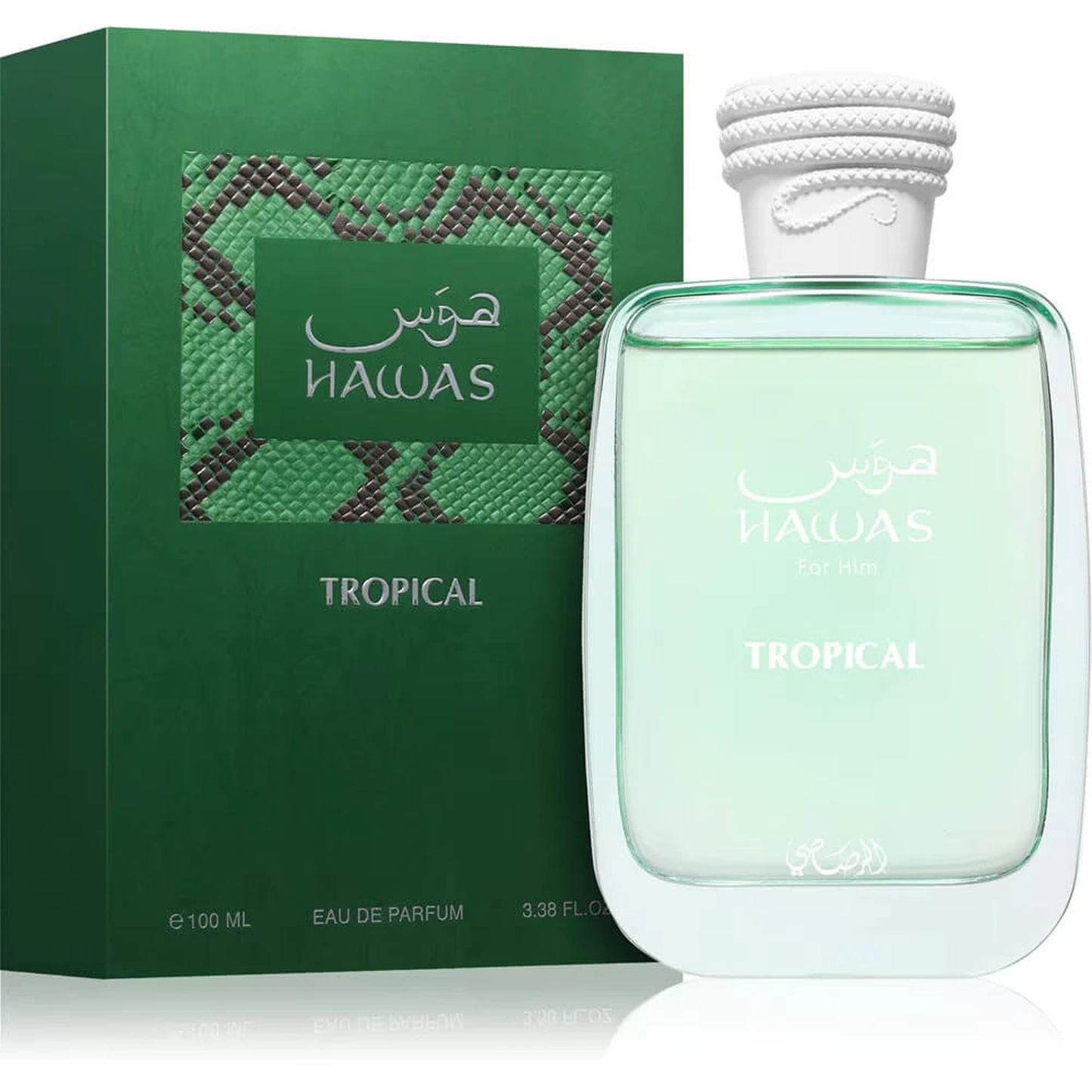 Rasasi Hawas Tropical – 3.4 oz (100ml) Eau de Parfum Spray for Him