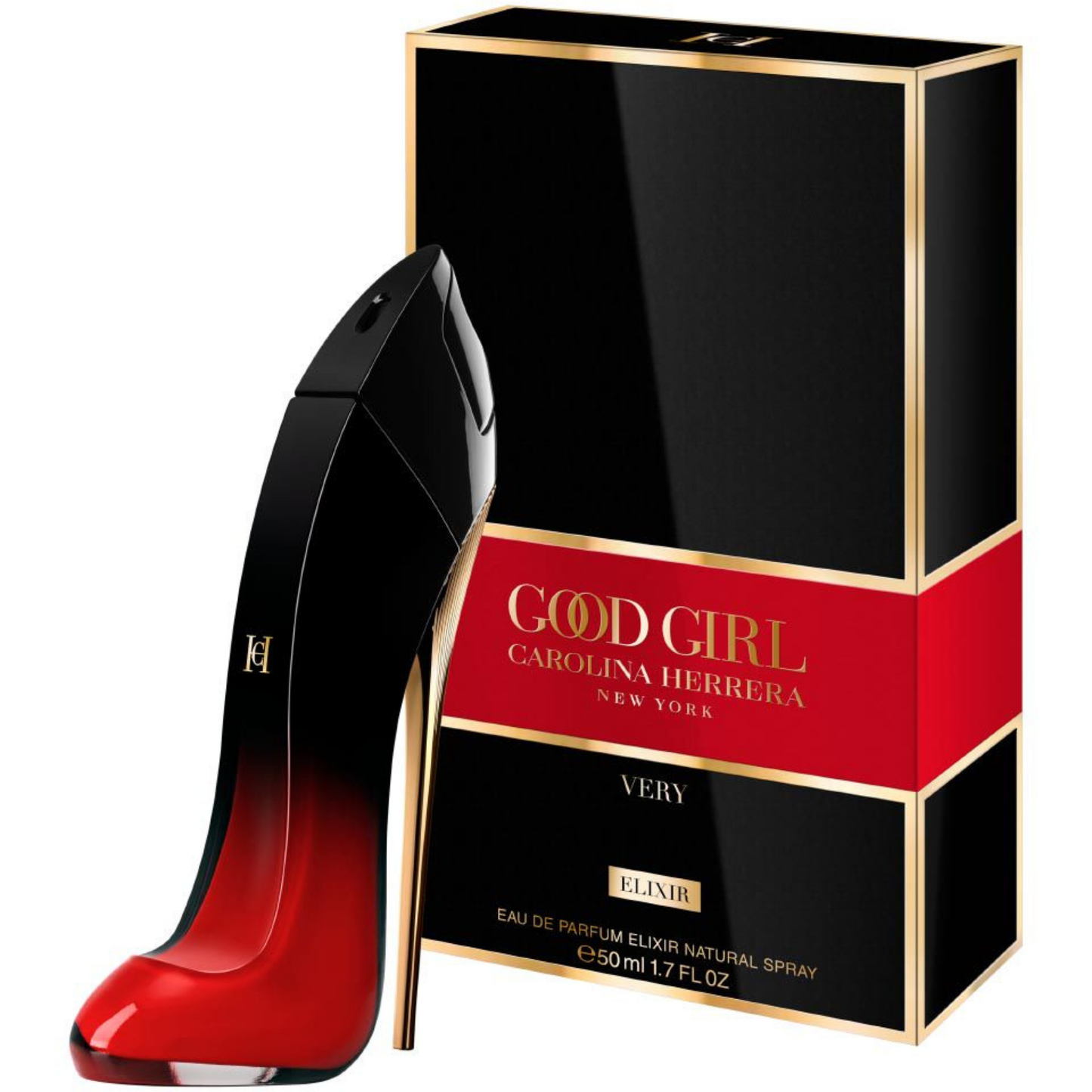 Carolina Herrera Good Girl Very Elixir – 2.7 oz (80ml) Eau de Parfum Elixir Spray for Women