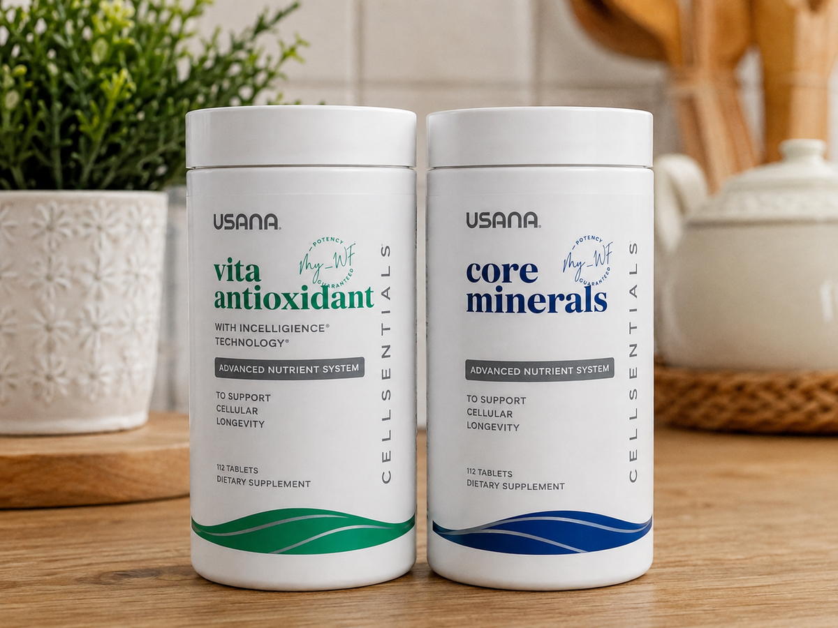 USANA CellSentials Vita Antioxidant & Core Minerals – 112 Tablets Each | Advanced Nutrient System