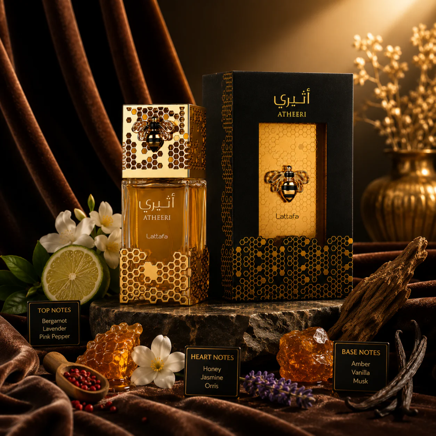 Atheeri by Lattafa – 3.4 oz (100ml) Eau de Parfum Unisex Fragrance