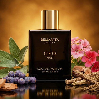 BellaVita Luxury Sigma Male Duo – CEO Man & G.O.A.T. Man – 2 x 100ml Eau de Parfum Set