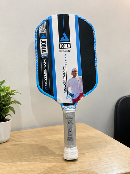 JOOLA Hyperion Pro V 16mm Pickleball Paddle – Bolt Blue | Ben Johns Signature