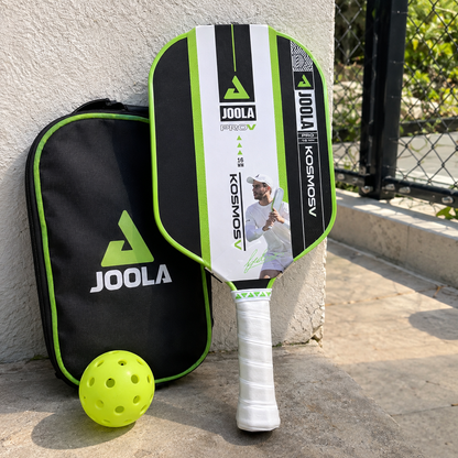 JOOLA Kosmos Pro V 16mm Pickleball Paddle – Surge Green | Federico Staksrud Signature