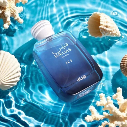 Rasasi Hawas Ice – 3.4 oz (100ml) Eau de Parfum Spray for Men