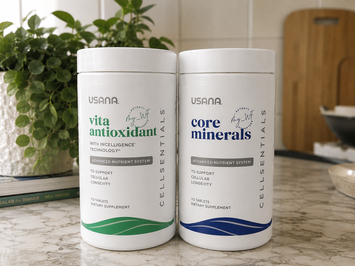 USANA CellSentials Vita Antioxidant & Core Minerals – 112 Tablets Each | Advanced Nutrient System
