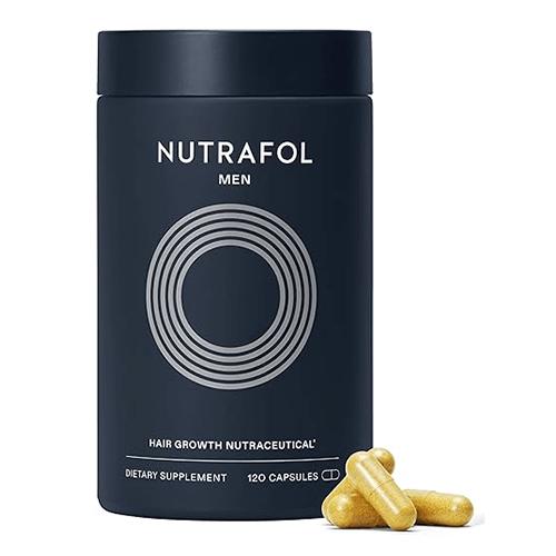 Men's Hair Growth Supplement 360 Capsules | Advanced Hair Support Formula for Stronger, Thicker Looking Hair | Daily Nutrition Supplement