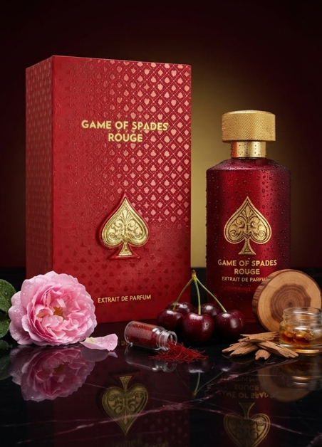 Game of Spades Rouge Extrait de Parfum – Luxury Unisex Fragrance | Premium Perfume