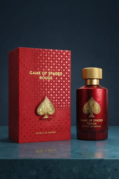 Game of Spades Rouge Extrait de Parfum – Luxury Unisex Fragrance | Premium Perfume