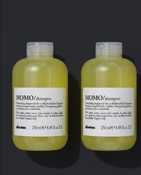 Davines MOMO Shampoo 250ml – Moisturizing Shampoo for Dry Hair