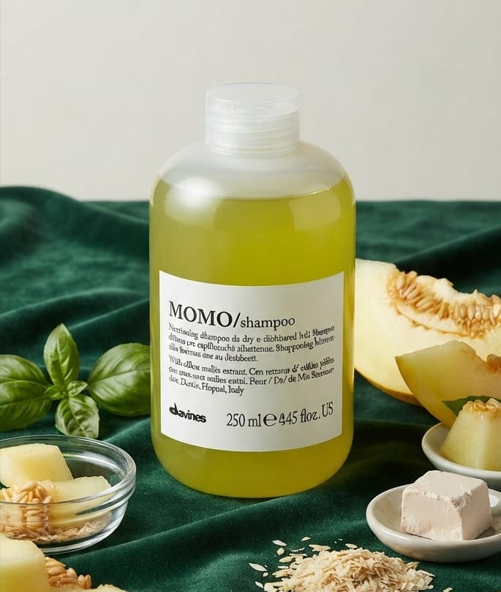 Davines MOMO Shampoo 250ml – Moisturizing Shampoo for Dry Hair