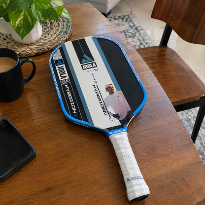 JOOLA Hyperion Pro V 16mm Pickleball Paddle – Bolt Blue | Ben Johns Signature