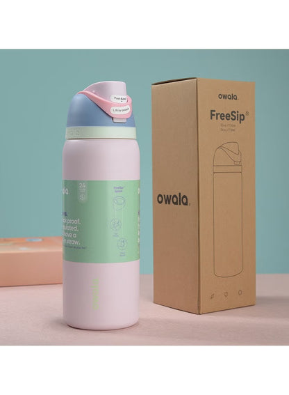 Owala FreeSip Insulated Water Bottle 32 oz – Leakproof Sports & Travel Bottle