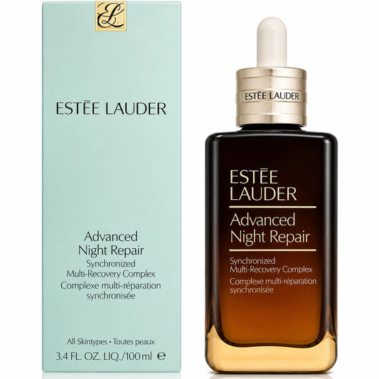 Estée Lauder Advanced Night Repair Serum 3.4 fl oz 100ml – Synchronized Multi-Recovery Complex Face Serum – Anti-Aging Hydrating Skincare Treatment