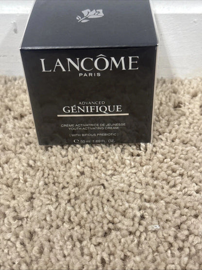 Lancôme Génifique Youth Activating Cream 1.69 oz (50ml) | Luxury Anti-Aging Face Moisturizer | Hydrating Skin Care Cream | New Sealed Box