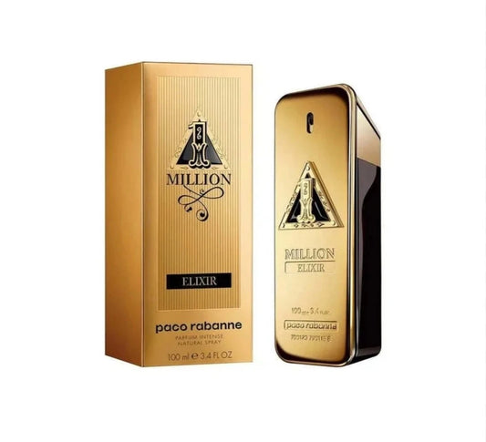 Rabanne 1 Million Elixir Parfum Intense Men's Cologne 3.4 oz 100ml Eau de Parfum Spray New Sealed Box