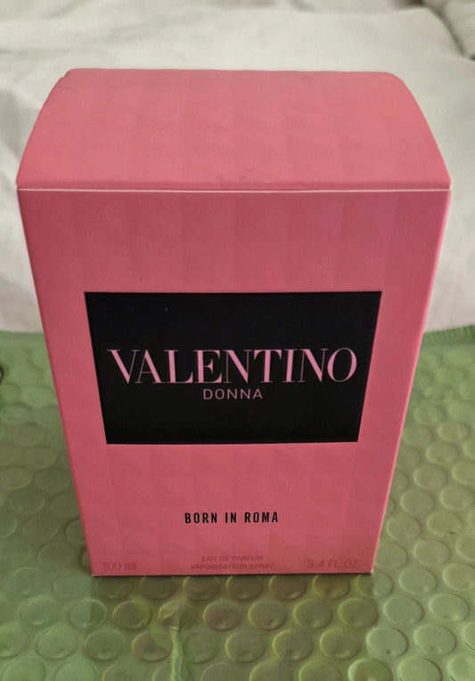 Valentino Donna Born In Roma Eau De Parfum 3.4 oz (100ml) | Women's Luxury Floral Amber Perfume | Designer Fragrance | New In Box