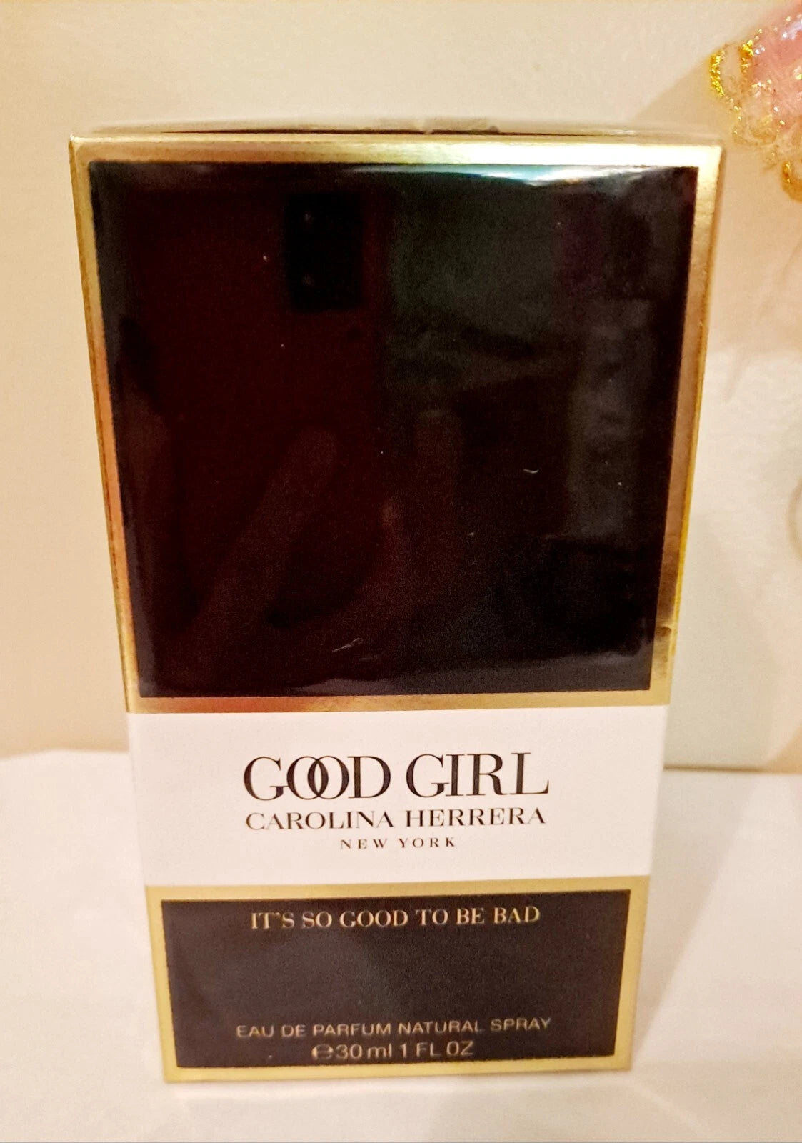 Carolina Herrera Good Girl Eau De Parfum Spray 1.0 oz (30ml) for Women | Luxury Floral Oriental Fragrance | Long Lasting Designer Perfume | New In Box