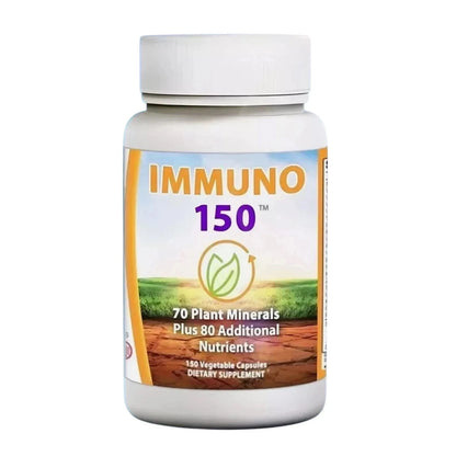 IMMUNO 150 Immune Booster 150 Capsules | Daily Defense & Immune Support Supplement | 1 Bottle