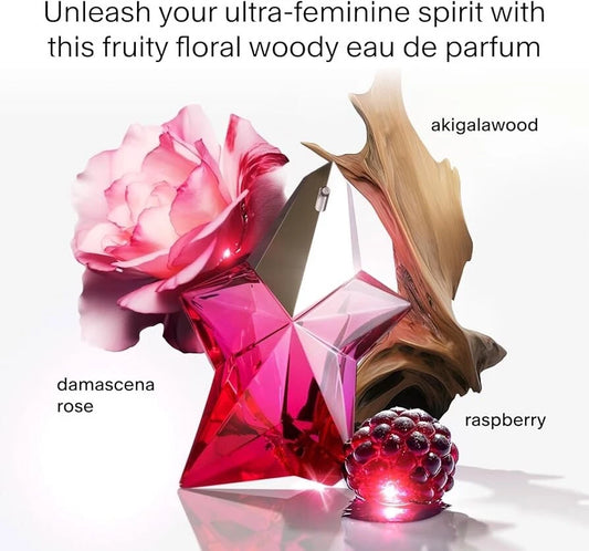 Thierry Mugler Angel Nova Eau De Parfum for Women 3.3 oz (100ml) Refillable Star Bottle | Luxury Fruity Floral Perfume | Designer Fragrance