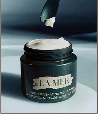 La Mer The Rejuvenating Night Cream 2 oz (60ml) | Luxury Overnight Facial Moisturizer | Anti-Aging Hydrating Skincare Cream | Factory Sealed NIB