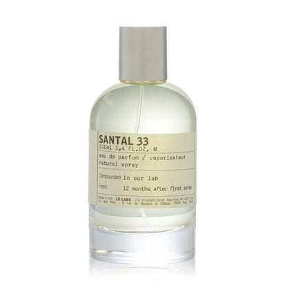 Le Labo Santal 33 Eau De Parfum 3.4 oz (100ml) | Luxury Unisex Woody Spicy Fragrance | Moscow Label Designer Perfume