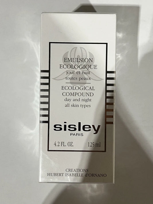 Sisley Ecological Compound With Pump 125ml (4.2 oz) | Luxury Botanical Facial Moisturizer | Hydrating Balancing Skincare Lotion | Premium Beauty