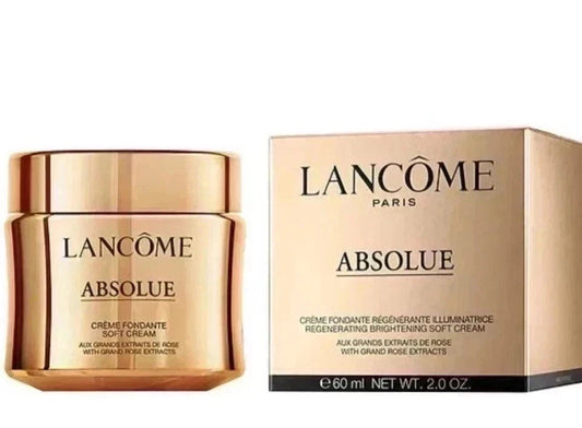 Lancôme Absolue Revitalizing & Brightening Soft Cream 2 oz (60ml) | Luxury Anti-Aging Face Moisturizer | Radiance Boosting Skincare | New Sealed