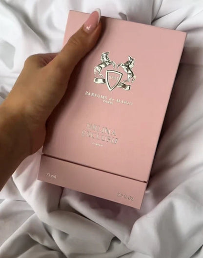 Parfums de Marly Delina Exclusif Eau De Parfum for Women 2.5 oz (75ml) | Luxury Rose Oud Floral Fragrance | Long Lasting Niche Perfume