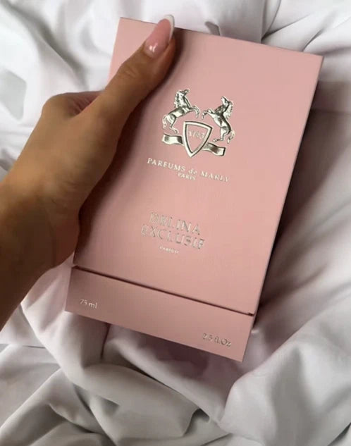Parfums de Marly Delina Exclusif Eau De Parfum for Women 2.5 oz (75ml) | Luxury Rose Oud Floral Fragrance | Long Lasting Niche Perfume