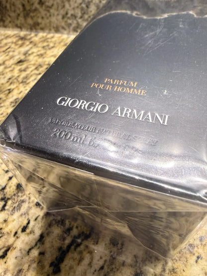 Giorgio Armani Code Profumo Parfum 6.7 oz (200ml) | Men's Luxury Discontinued Fragrance | Warm Spicy Amber Cologne | Brand New In Box