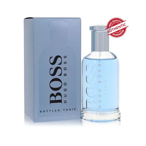 Hugo Boss Bottled Tonic Eau De Toilette for Men 100ml (3.3 oz) | Fresh Citrus Woody Cologne | Brand New In Box Designer Fragrance