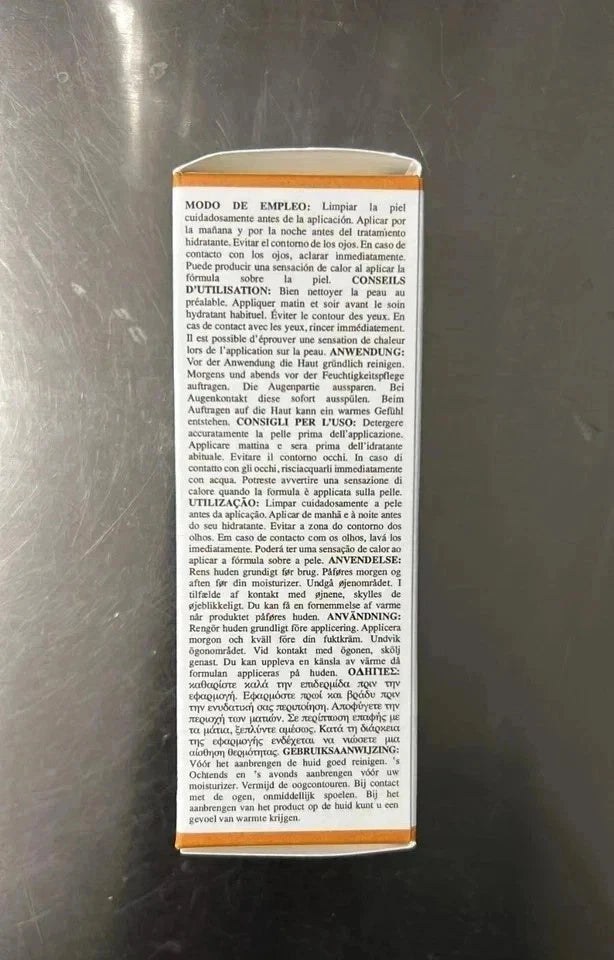Kiehl’s Vitamin C Serum 12.5% + Hyaluronic Acid Face Serum 3.4 oz / 100ml  New Box Sealed