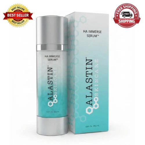 Alastin Skincare HA Immerse Serum 1.0 fl oz / 29.6ml | Hyaluronic Acid Hydrating Face Serum | Anti-Aging Skin Care Treatment | New USA